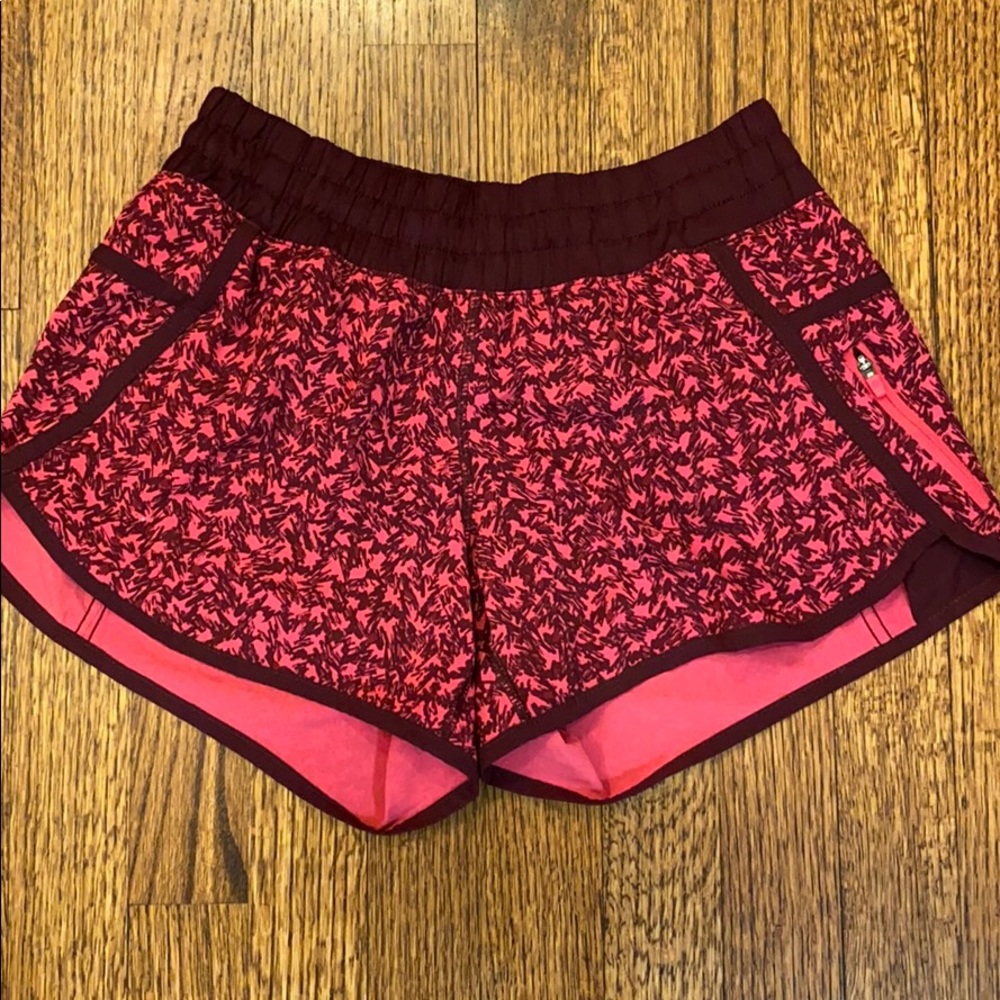 Patterned Lululemon Tracker Short
